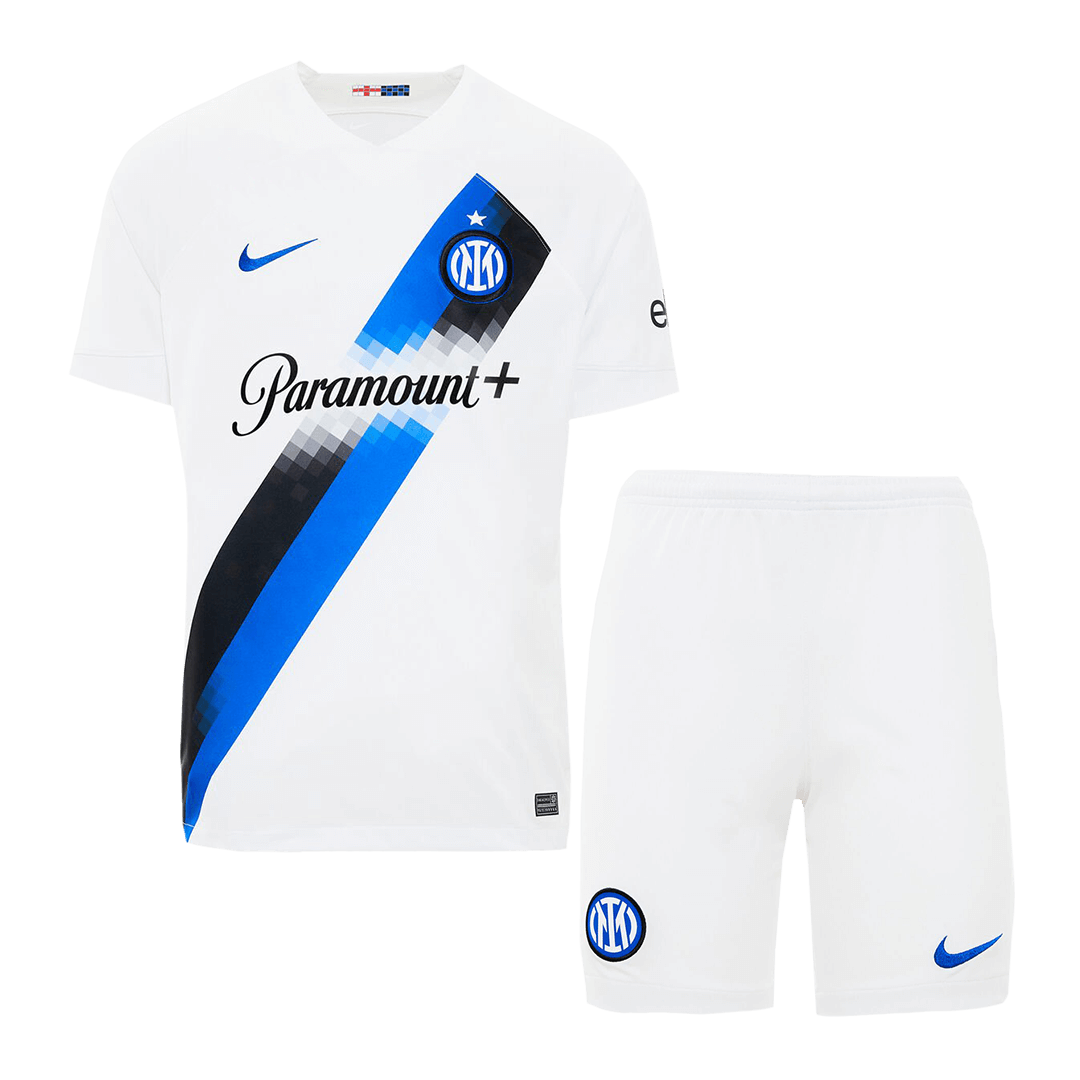 Kids Inter Milan Away Kit(Jersey+Shorts) 2023/24