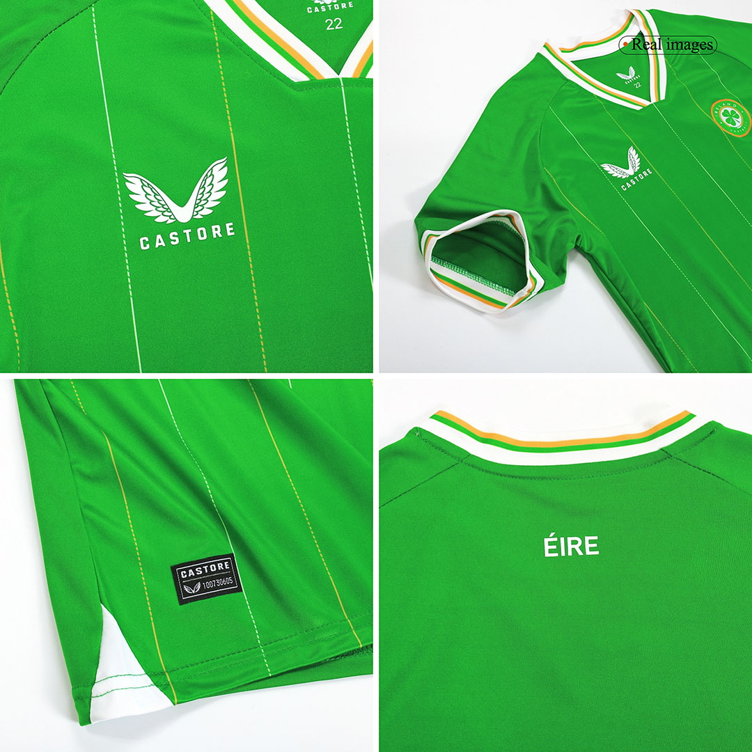 Kids Ireland Home Jersey Kit Replica 2023