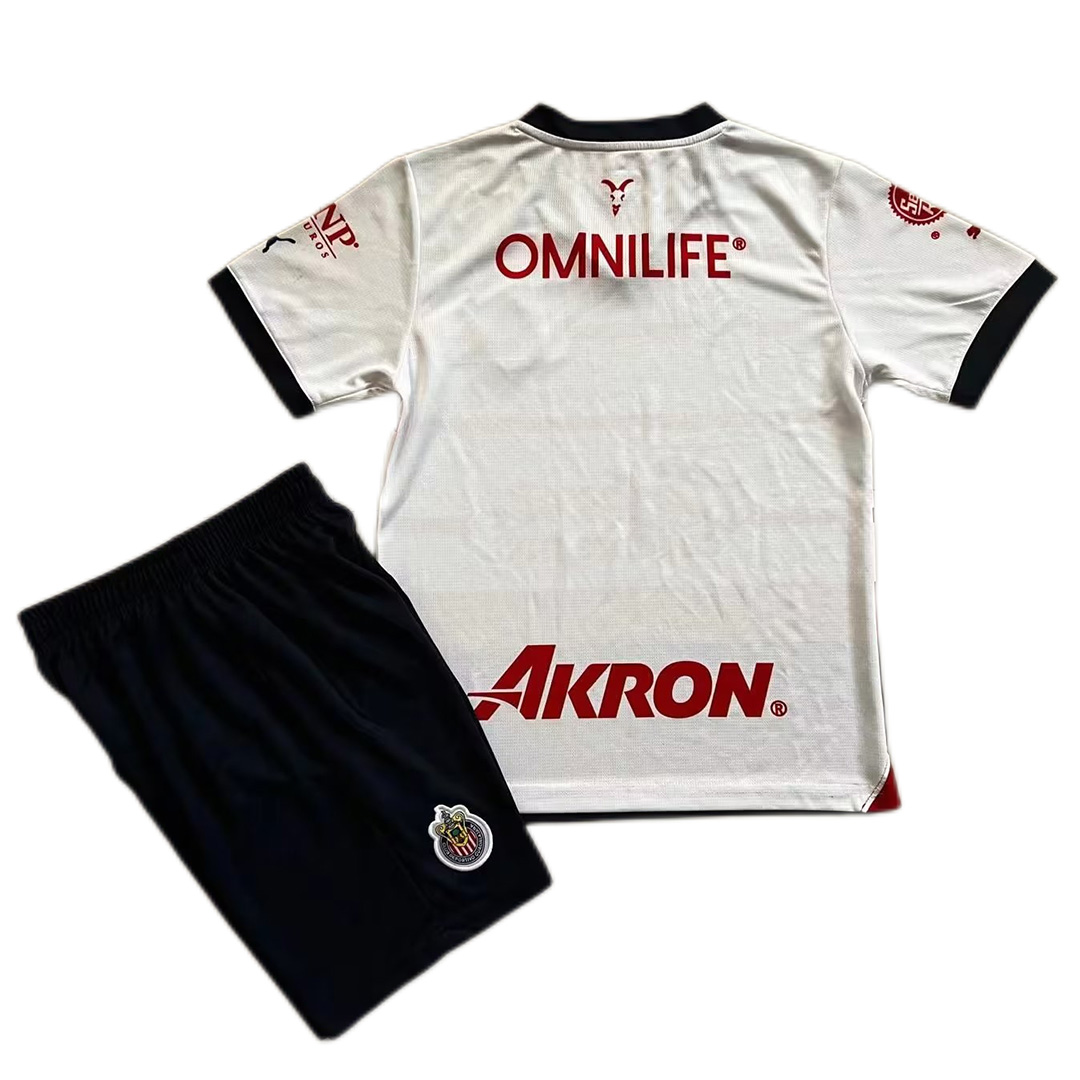 Kids Chivas Away Kit Jersey+Shorts 2023/24