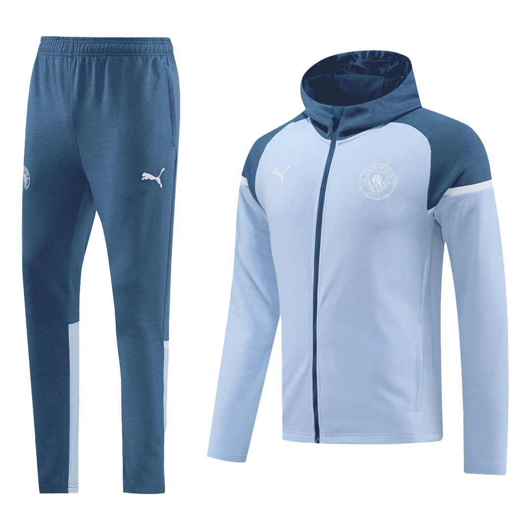 Manchester City Hoodie Training Kit (Jacket+Pants) 2024/25