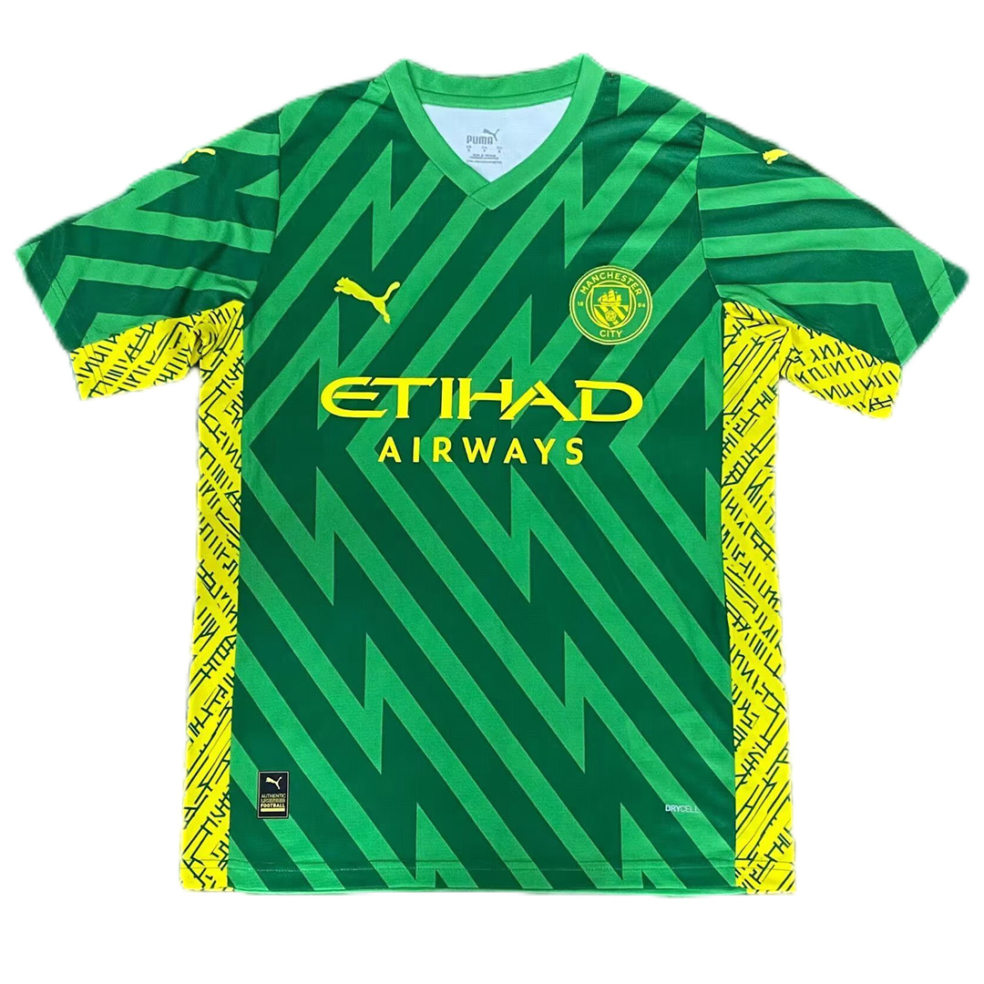 Manchester City Goalkeeper Jersey Green 2023/24