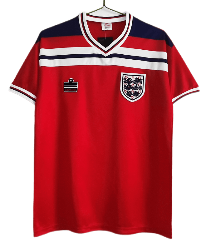 England Retro Soccer Jersey Away Replica 1982