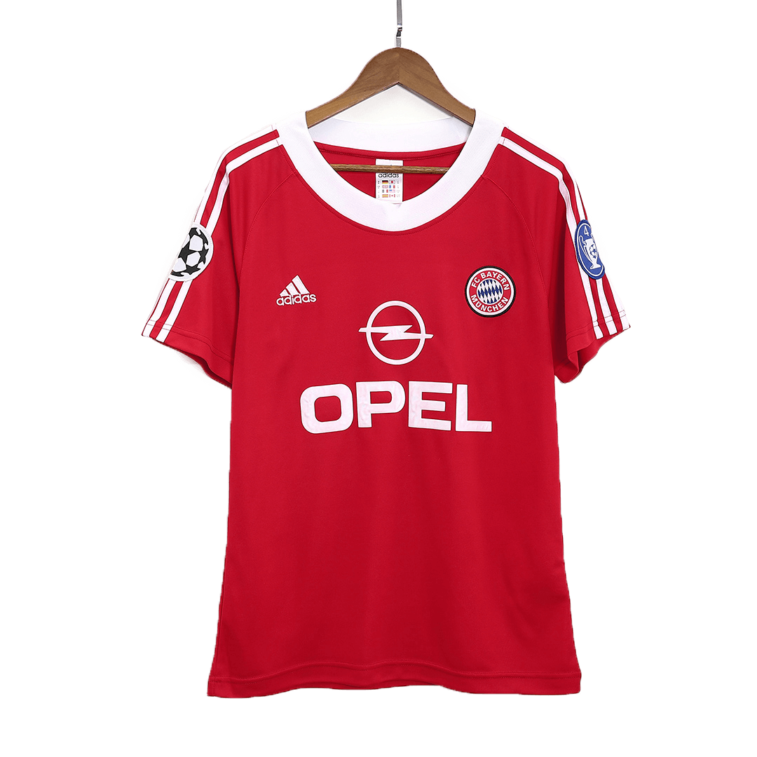 Bayern Munich Retro Jersey Home UCL 2000/01