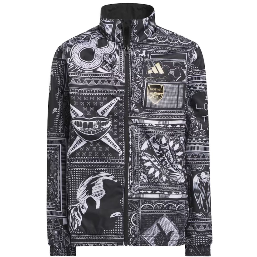 Arsenal x Ian Wright Reversible Anthem Jacket 2023/24