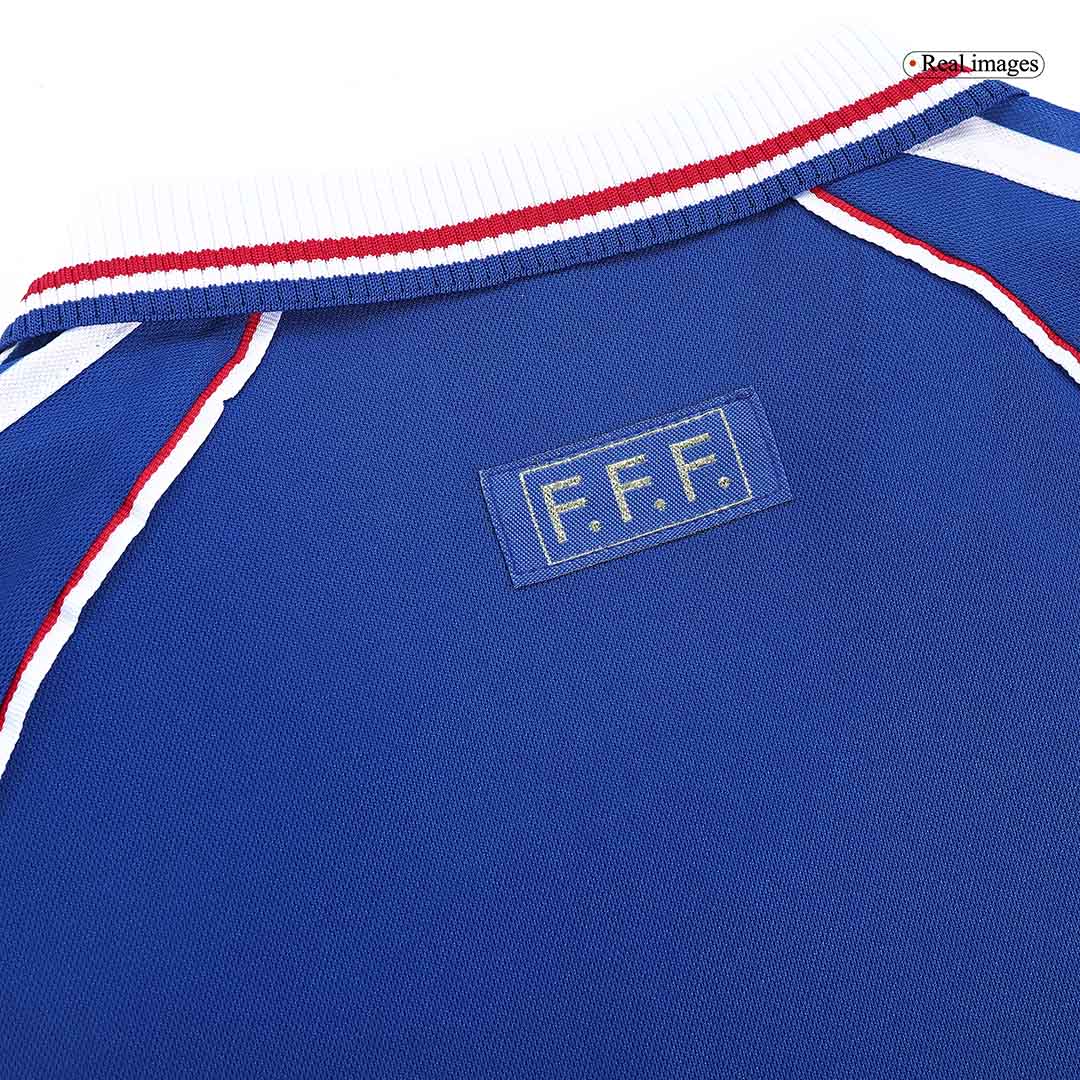 France Retro Jersey Home World Cup 1998