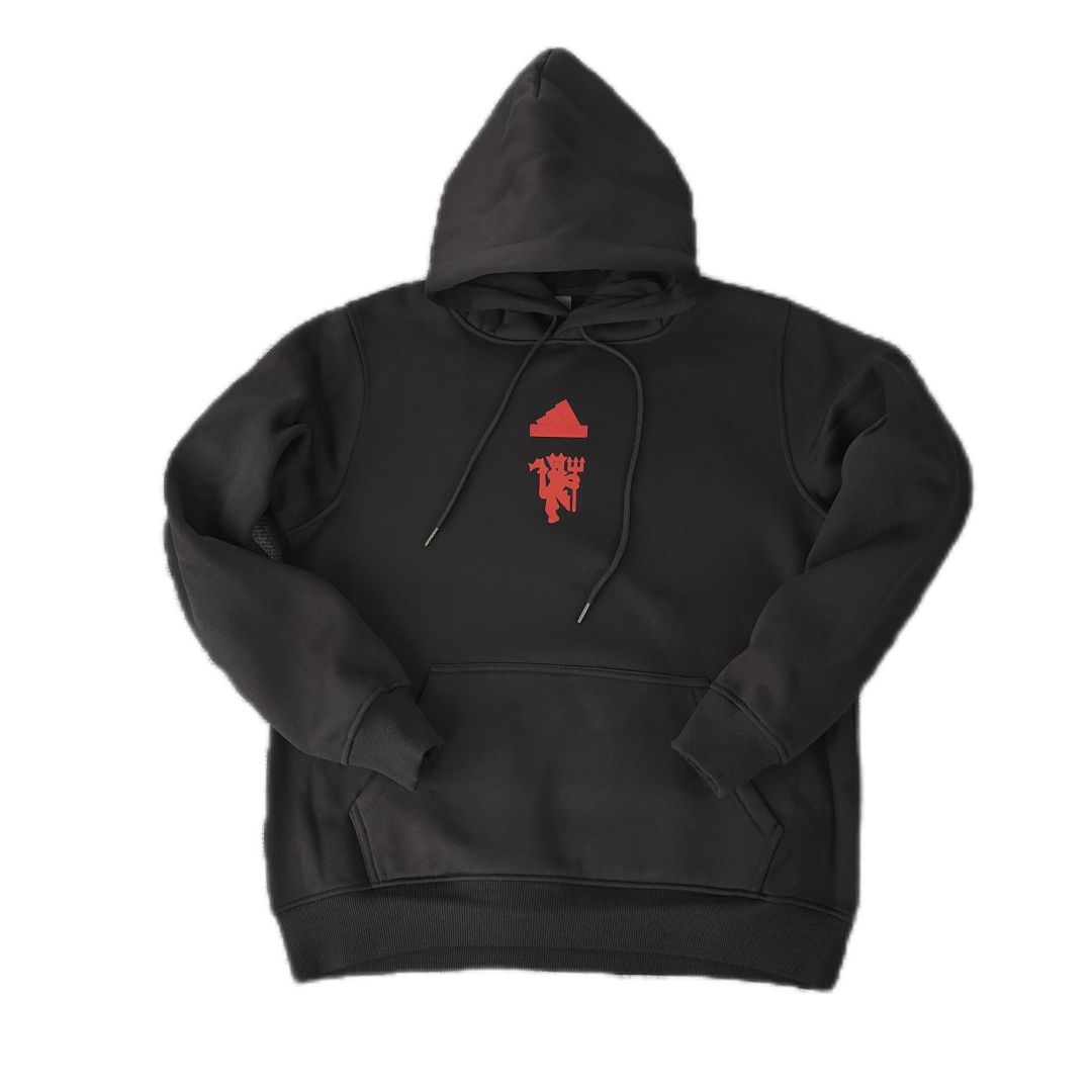 Manchester United Sweater Hoodie Black