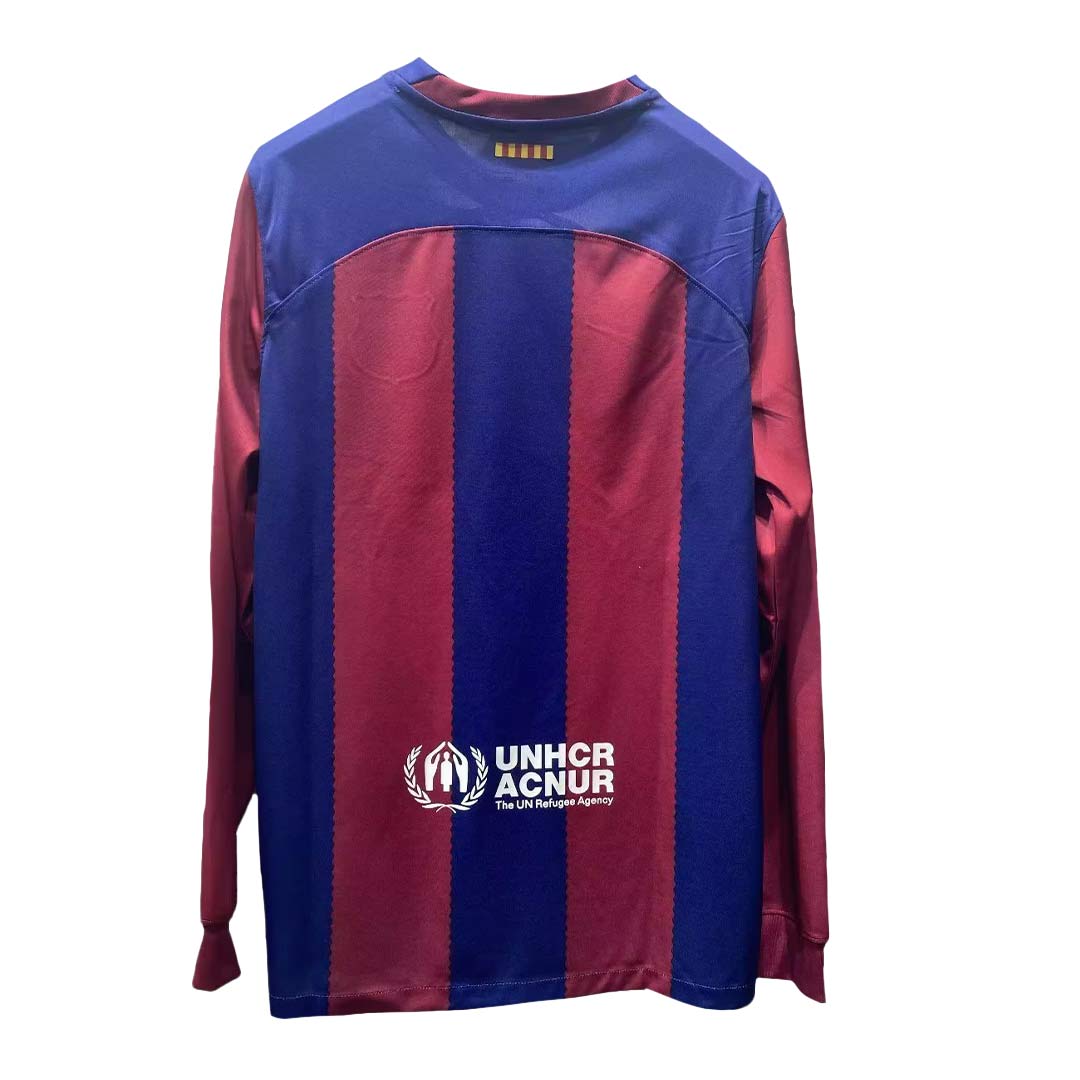 Barcelona Home Long Sleeve Jersey 2023/24