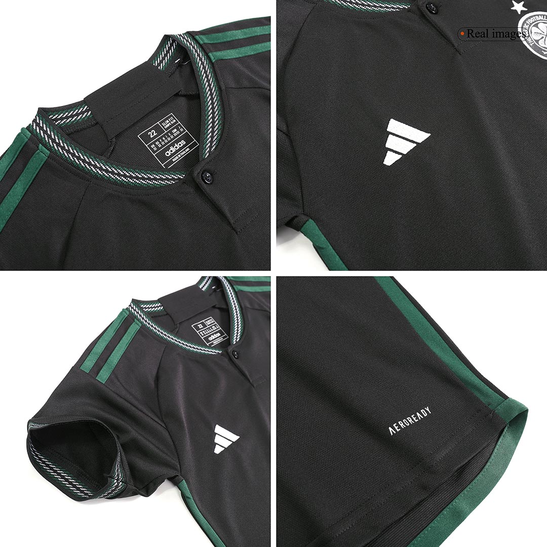 Kids Celtic Away Kit Jersey+Shorts 2023/24