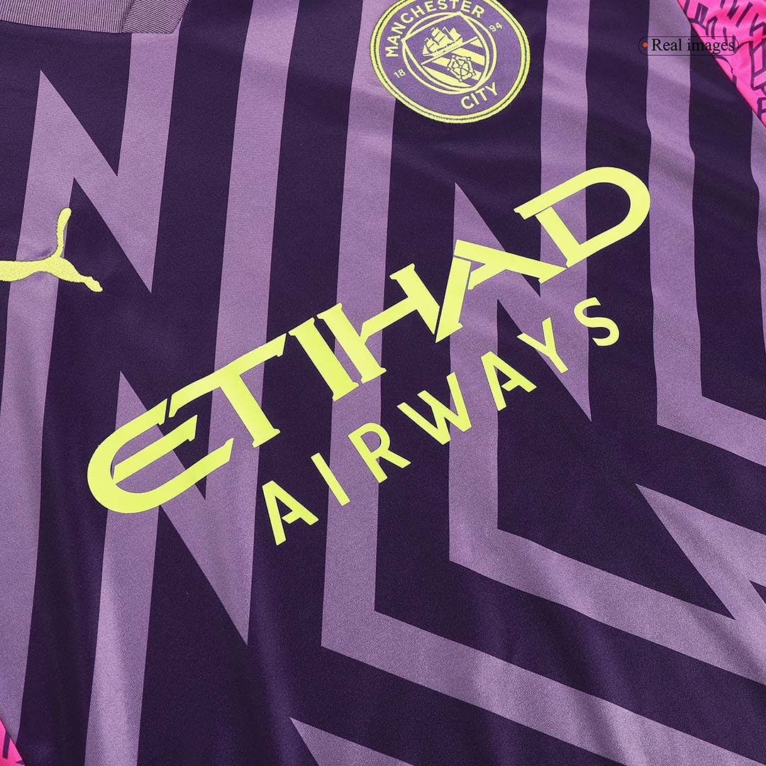 Manchester City Goalkeeper Jersey Purple 2023/24
