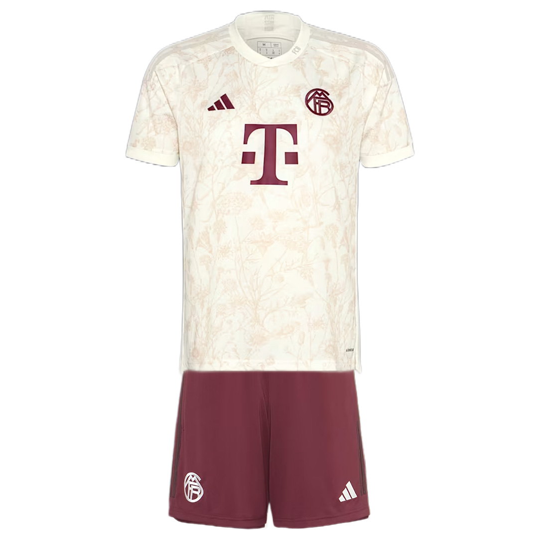 Kids Bayern Munich Third Kit(Jersey+Shorts) 2023/24