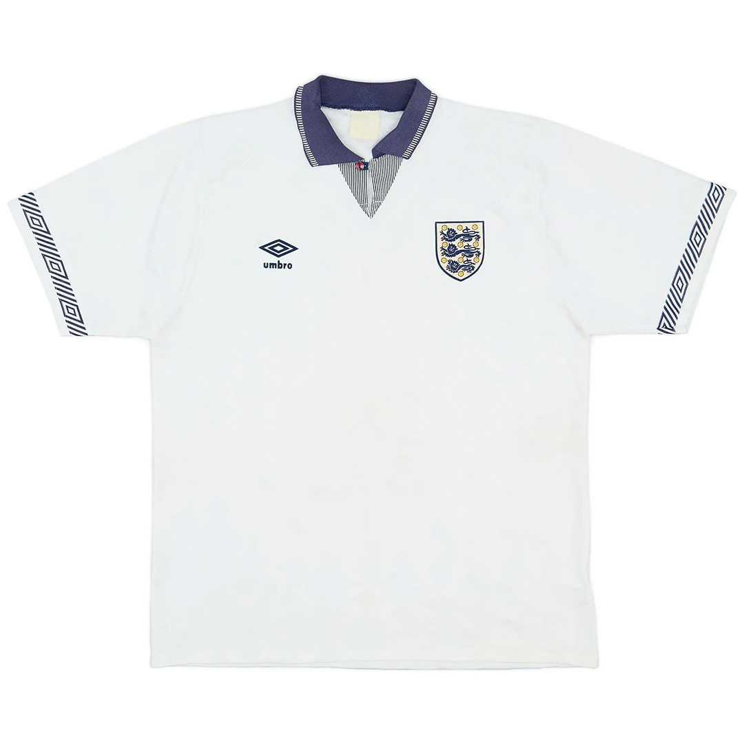 Retro England Home Jersey World Cup 1990