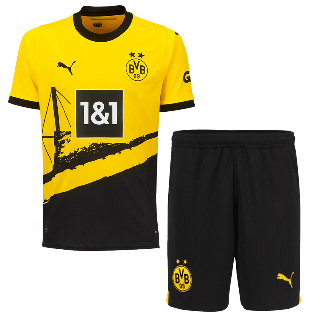 Borussia Dortmund Home Kit(Jersey+Shorts) 2023/24