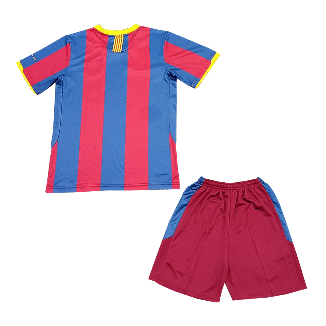 Kid's Barcelona Home Kit(Jersey+Shorts) 2010/11