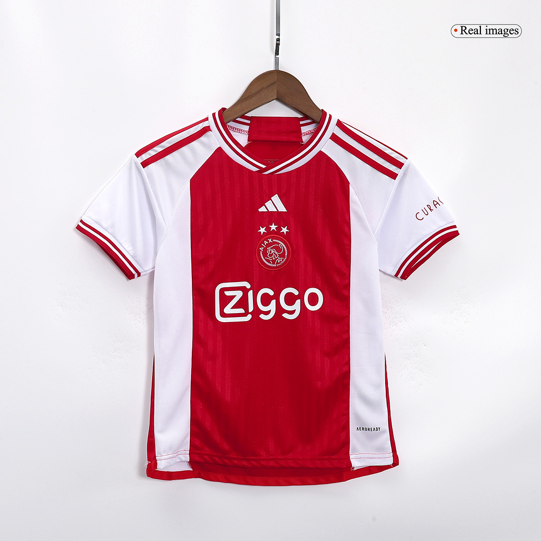 Kids Ajax Home Kit Jersey+Shorts 2023/24