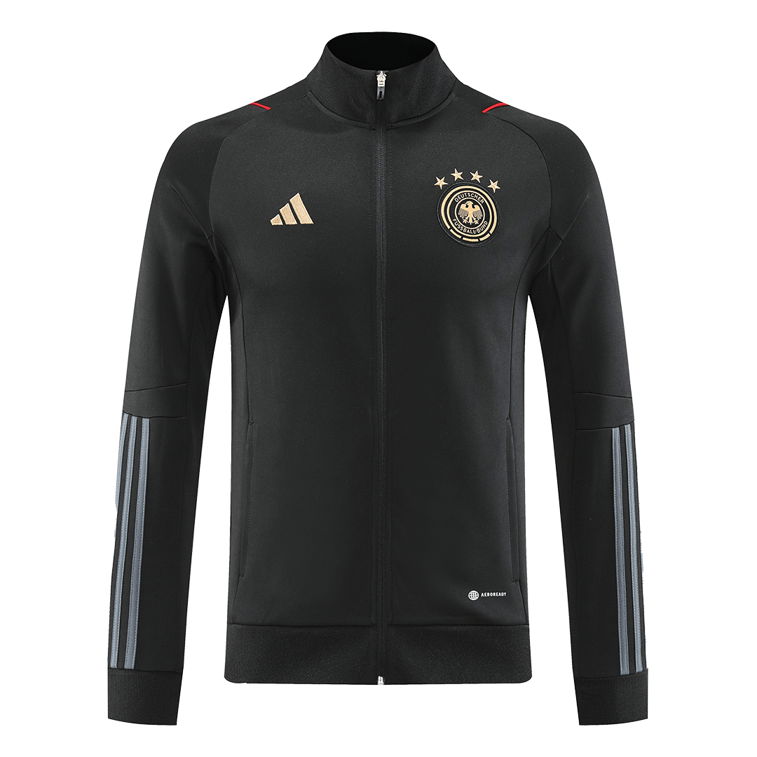 Germany Training Jacket Black Replica 2022