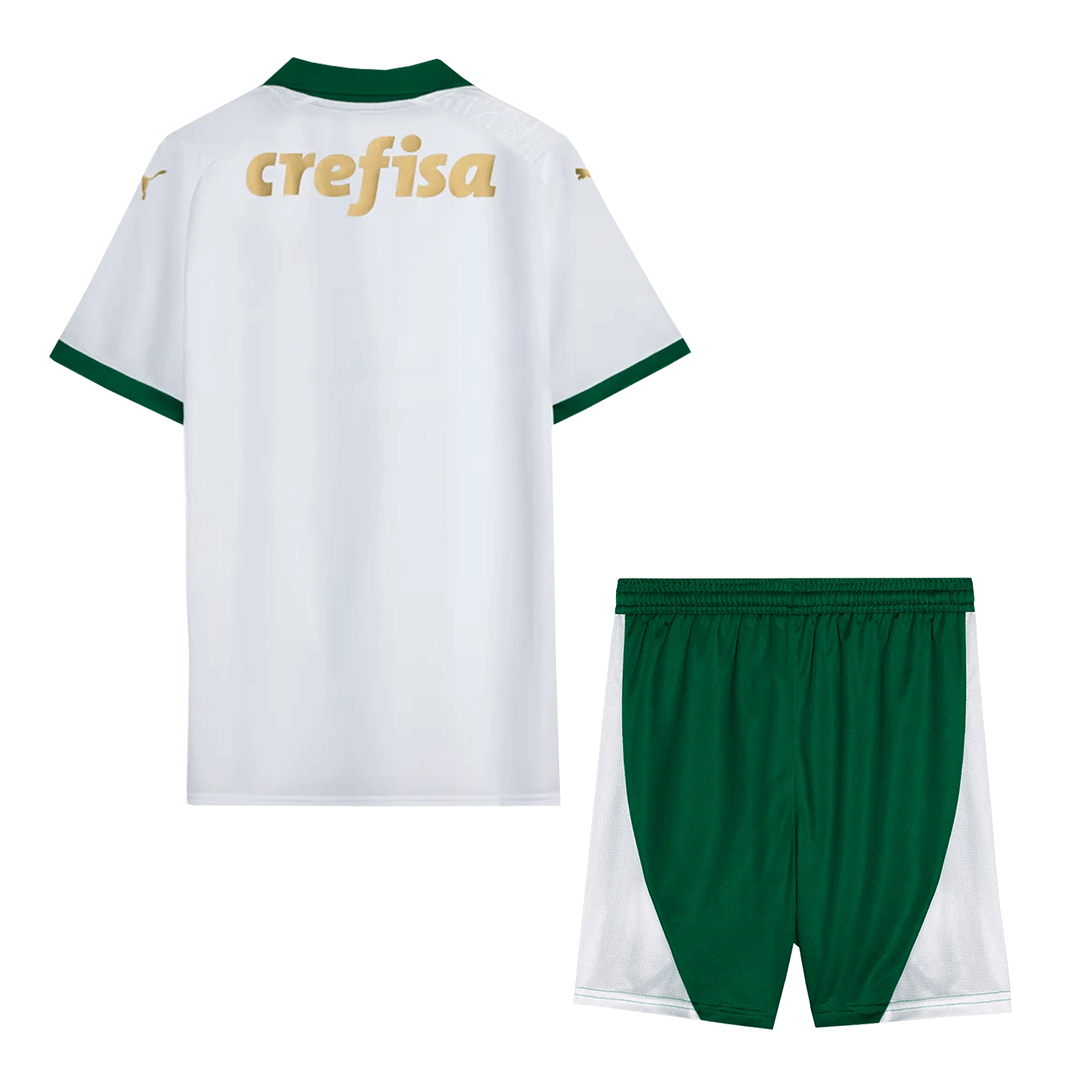 Kids SE Palmeiras Away Kit(Jersey+Shorts) 2024/25