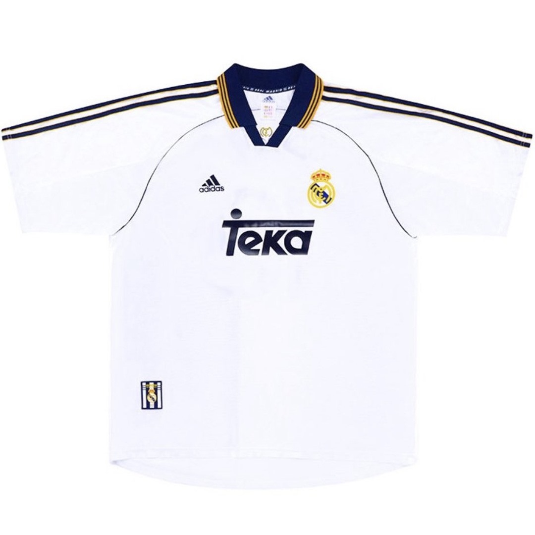 Real Madrid R.Carlos #3 Retro Jersey Home 1998/00
