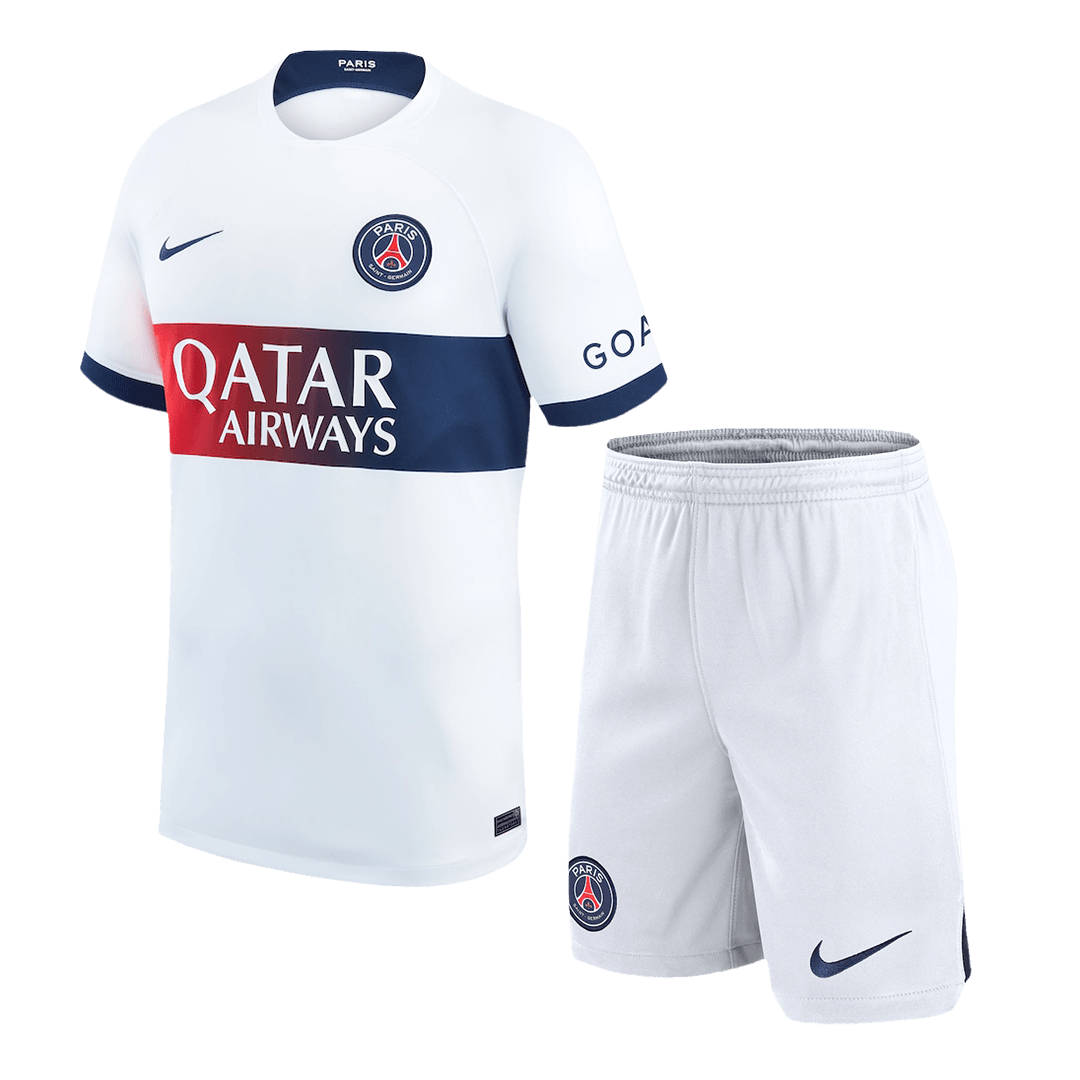 PSG Away Whole Kit Jersey+Shorts+Socks 2023/24