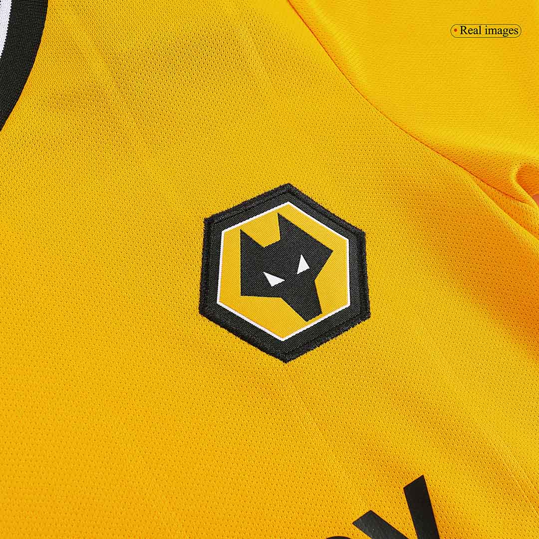 Kids Wolves Home Kit Jersey+Shorts 2023/24