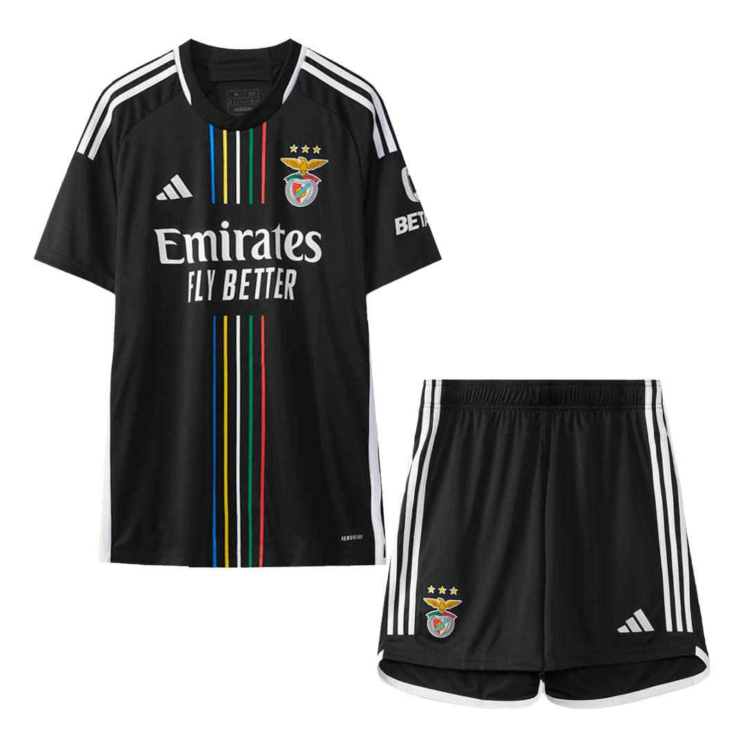 Benfica Away Kit Jersey+Shorts 2023/24