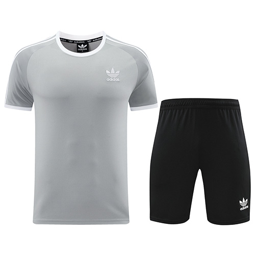 Custom Team Uniform/Adidas Custom Uniform/Customize Team Jersey Kit Gray AD07