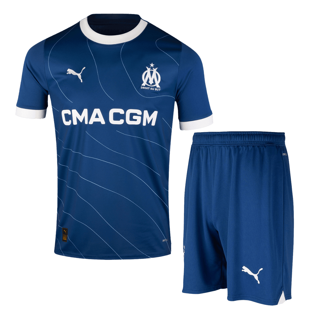 Marseille Away Kit(Jersey+Short) 2023/24