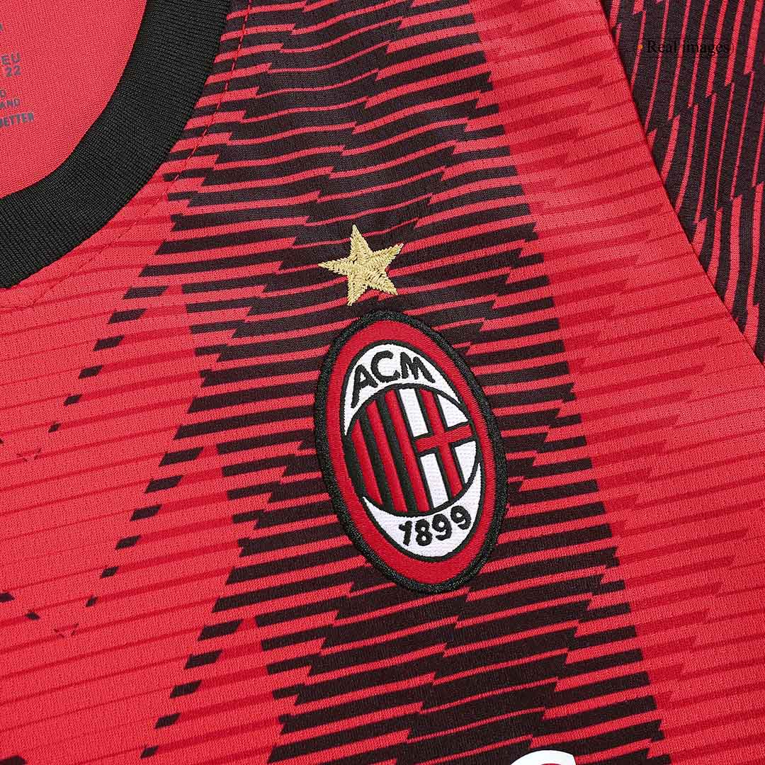 Kids AC Milan Home Jersey Kit 2023/24