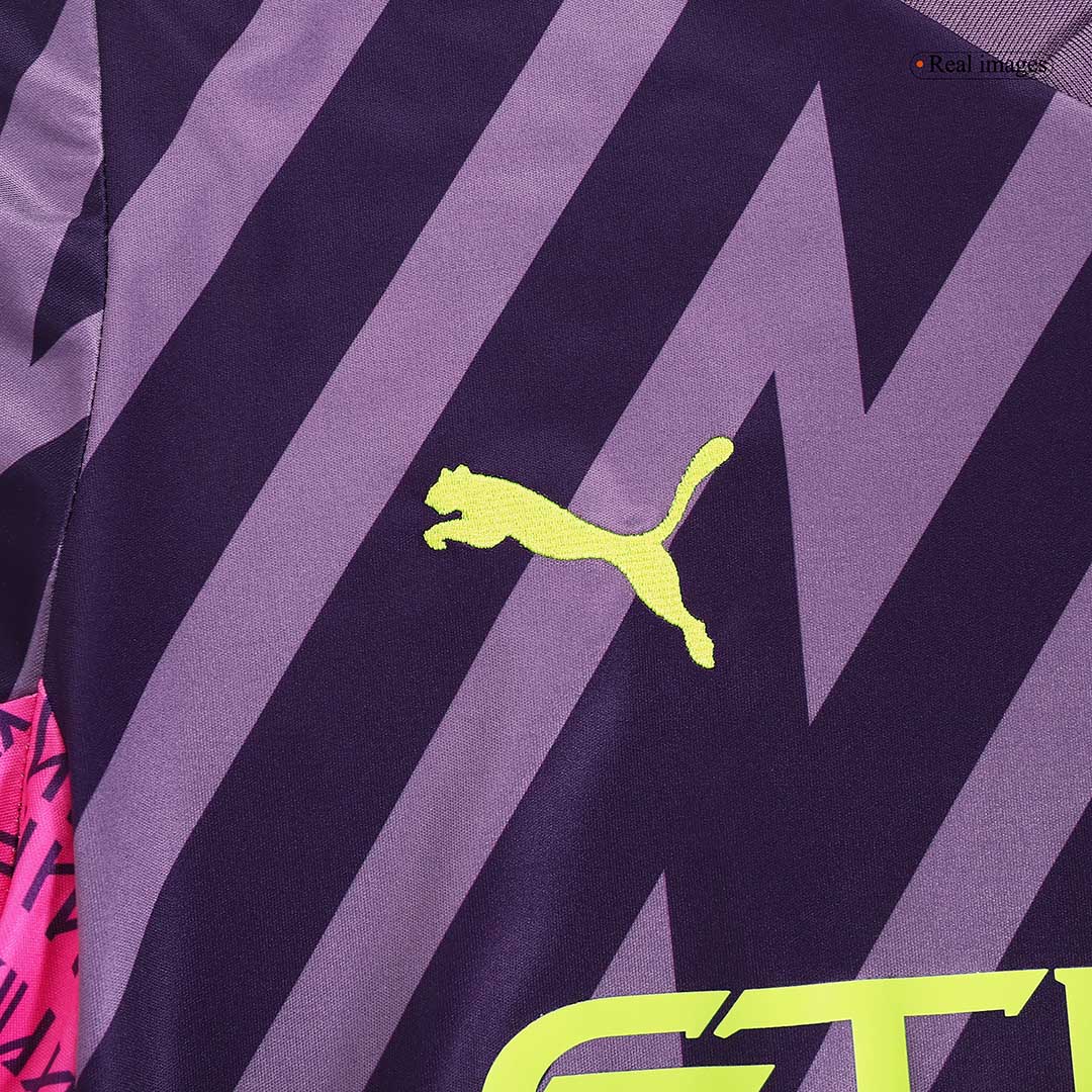 Manchester City Goalkeeper Jersey Purple 2023/24