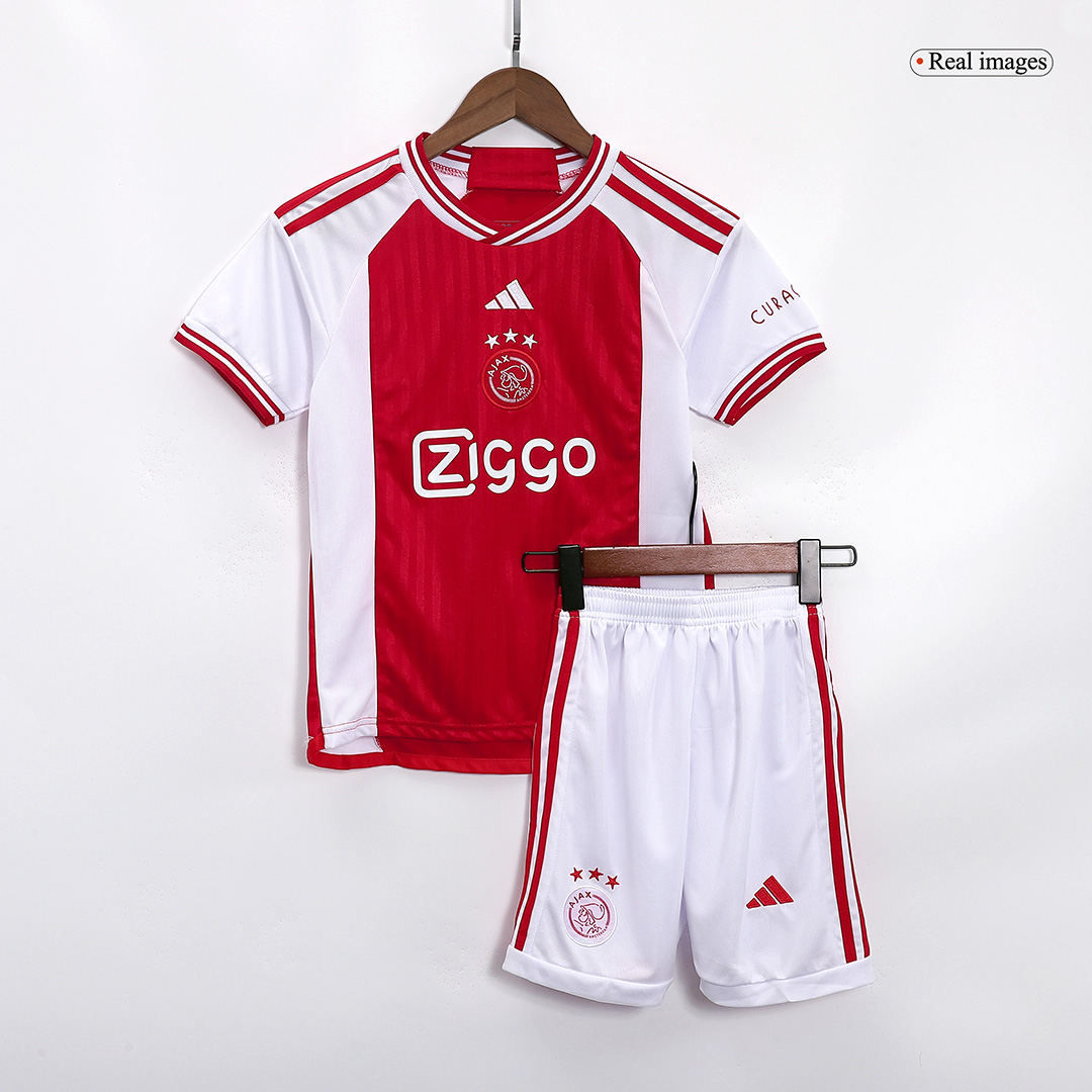 Kids Ajax Home Kit Jersey+Shorts 2023/24