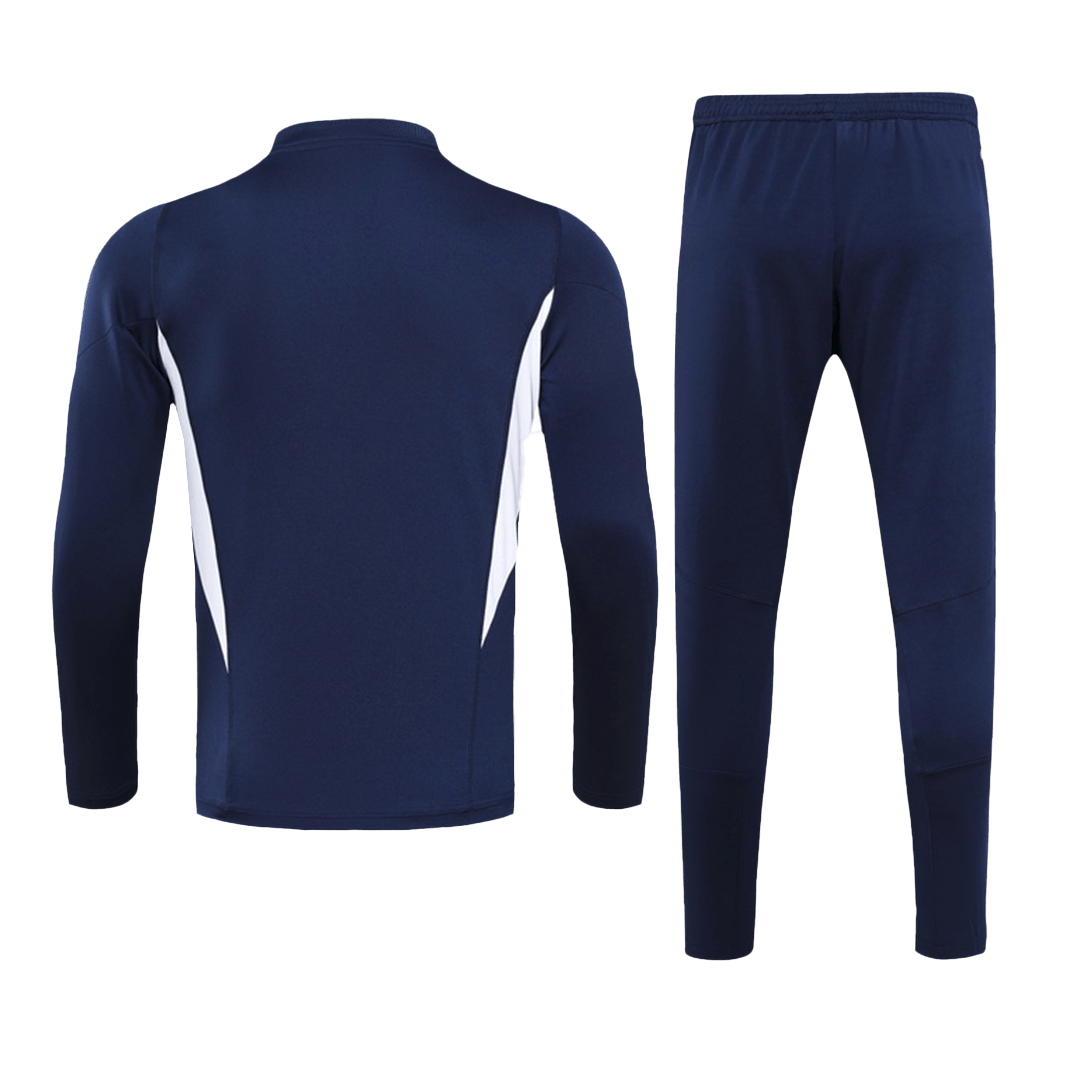 Italy Zipper Sweatshirt Kit(Top+Pants) Navy 2023