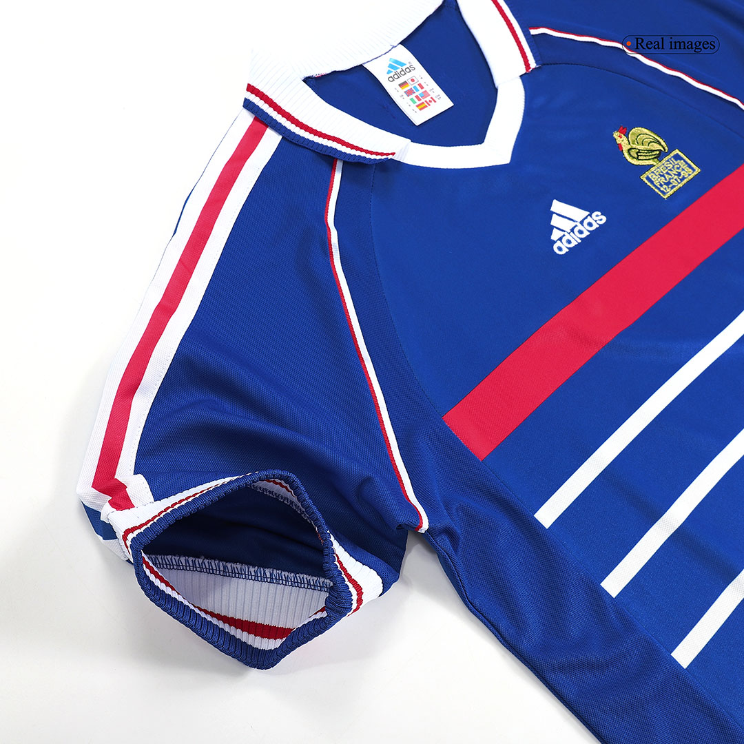 France Retro Jersey Home World Cup 1998