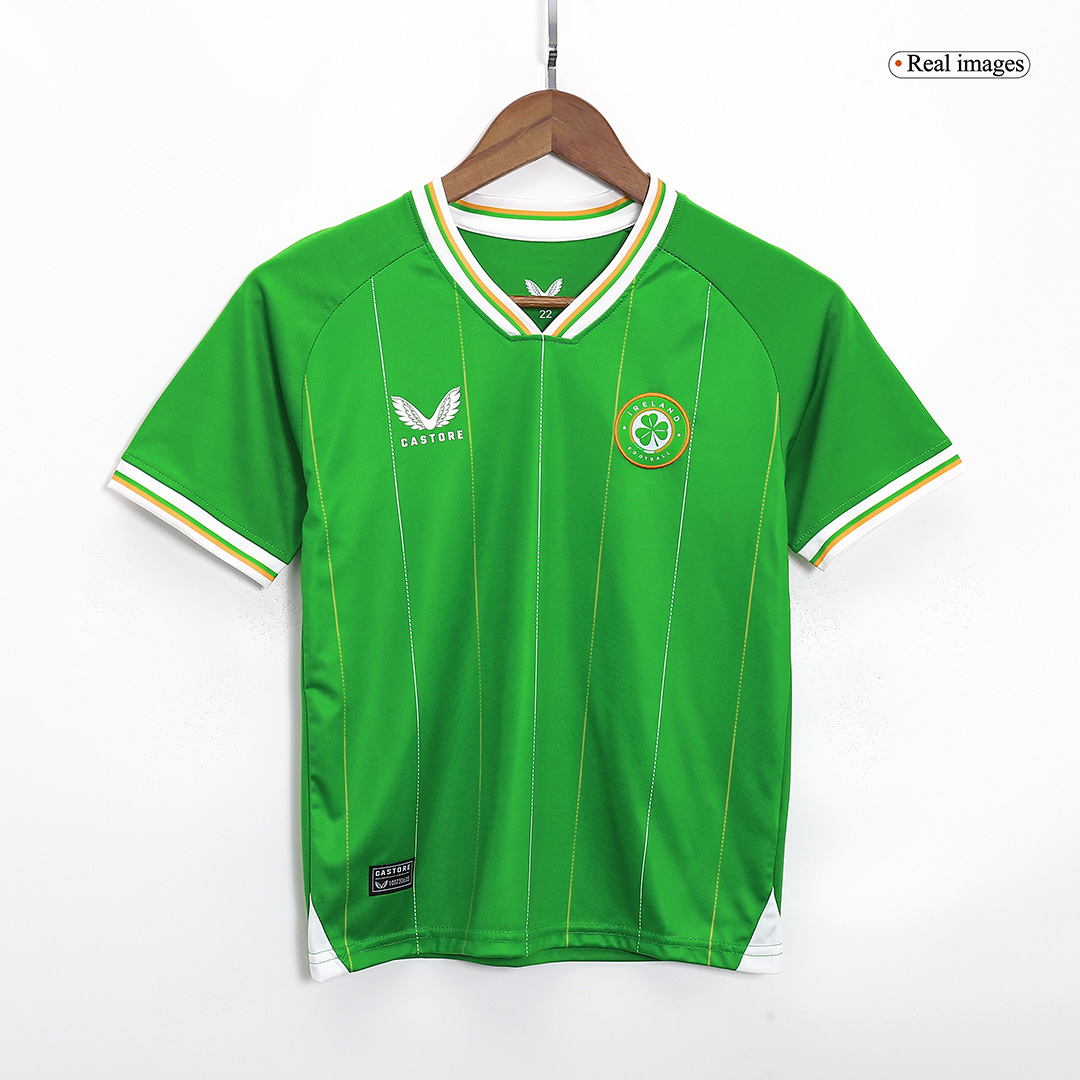 Kids Ireland Home Jersey Kit Replica 2023