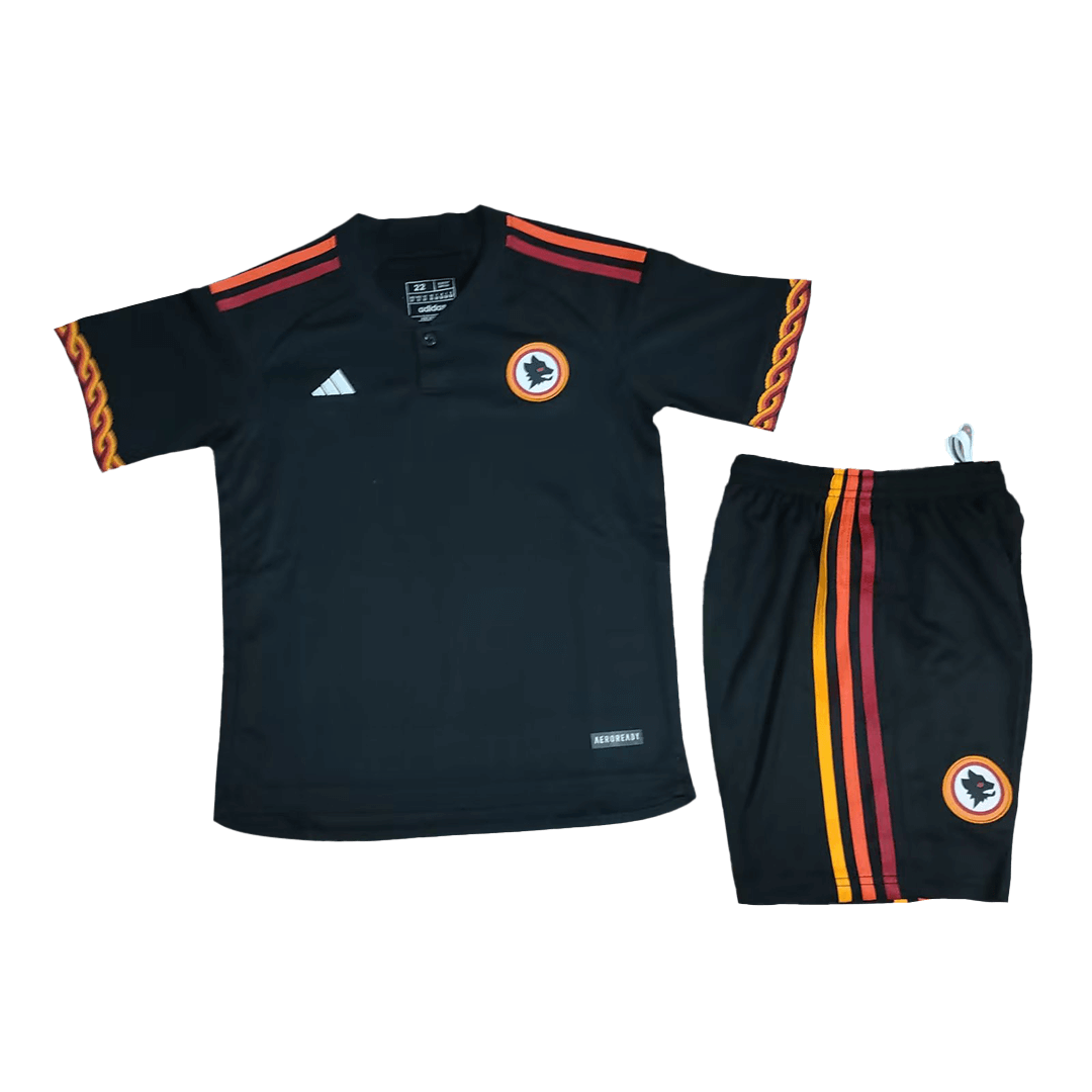 Kids Roma Third Kit(Jersey+Shorts) 2023/24
