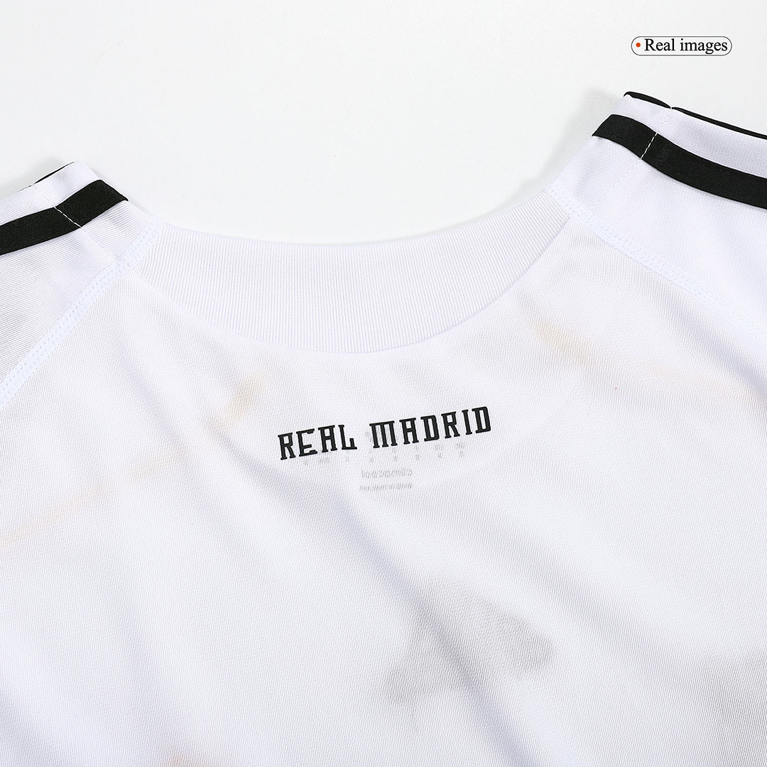 Real Madrid Retro Home Long Sleeve Jersey 2009/10