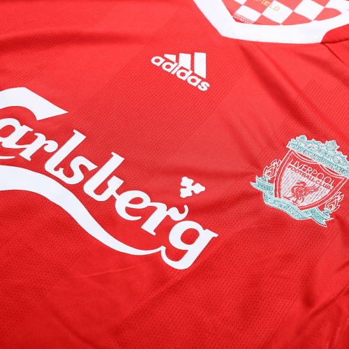 Liverpool Gerrard #8 Retro Home Jersey 2008/09