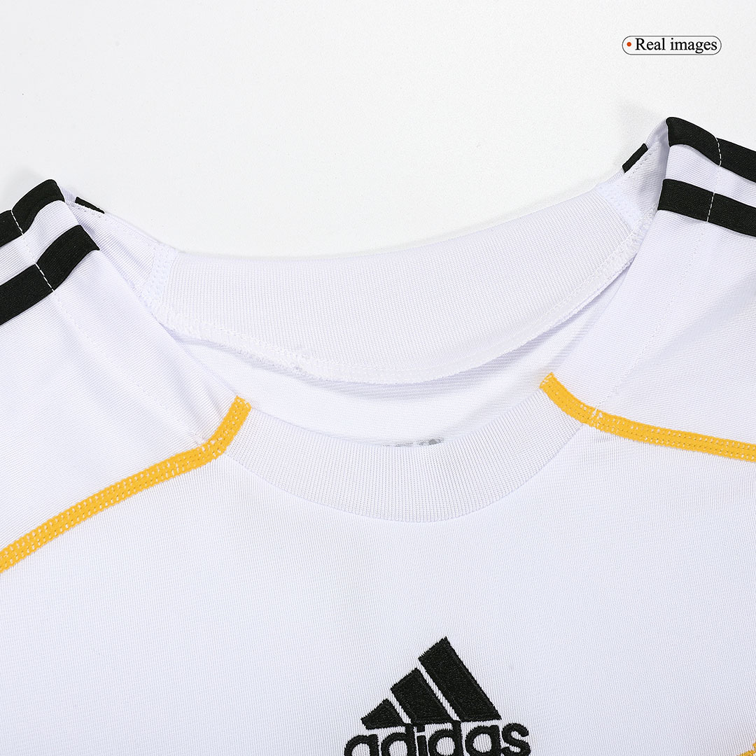 Real Madrid Retro Home Long Sleeve Jersey 2009/10