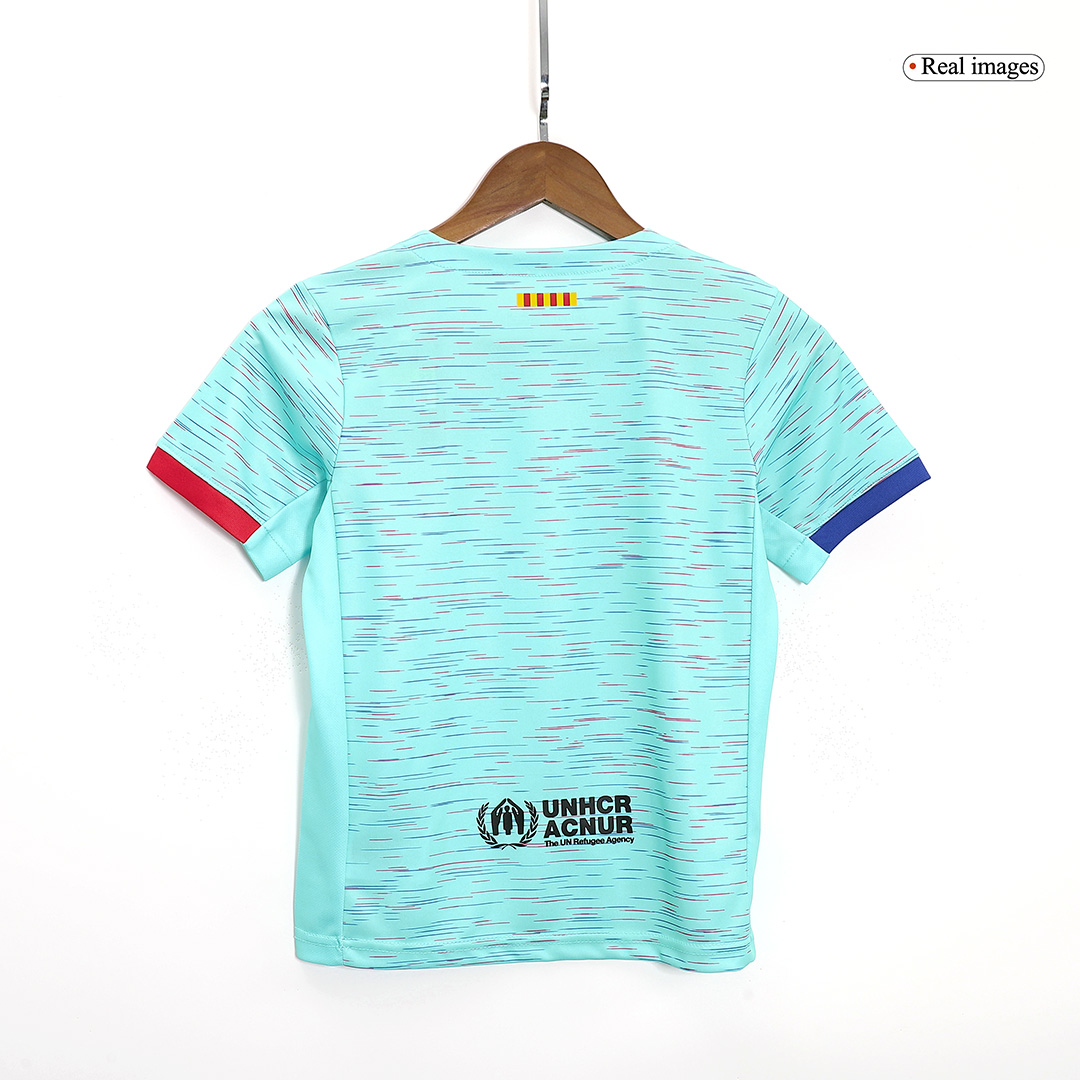 Kids Barcelona Third Jersey Kit 2023/24