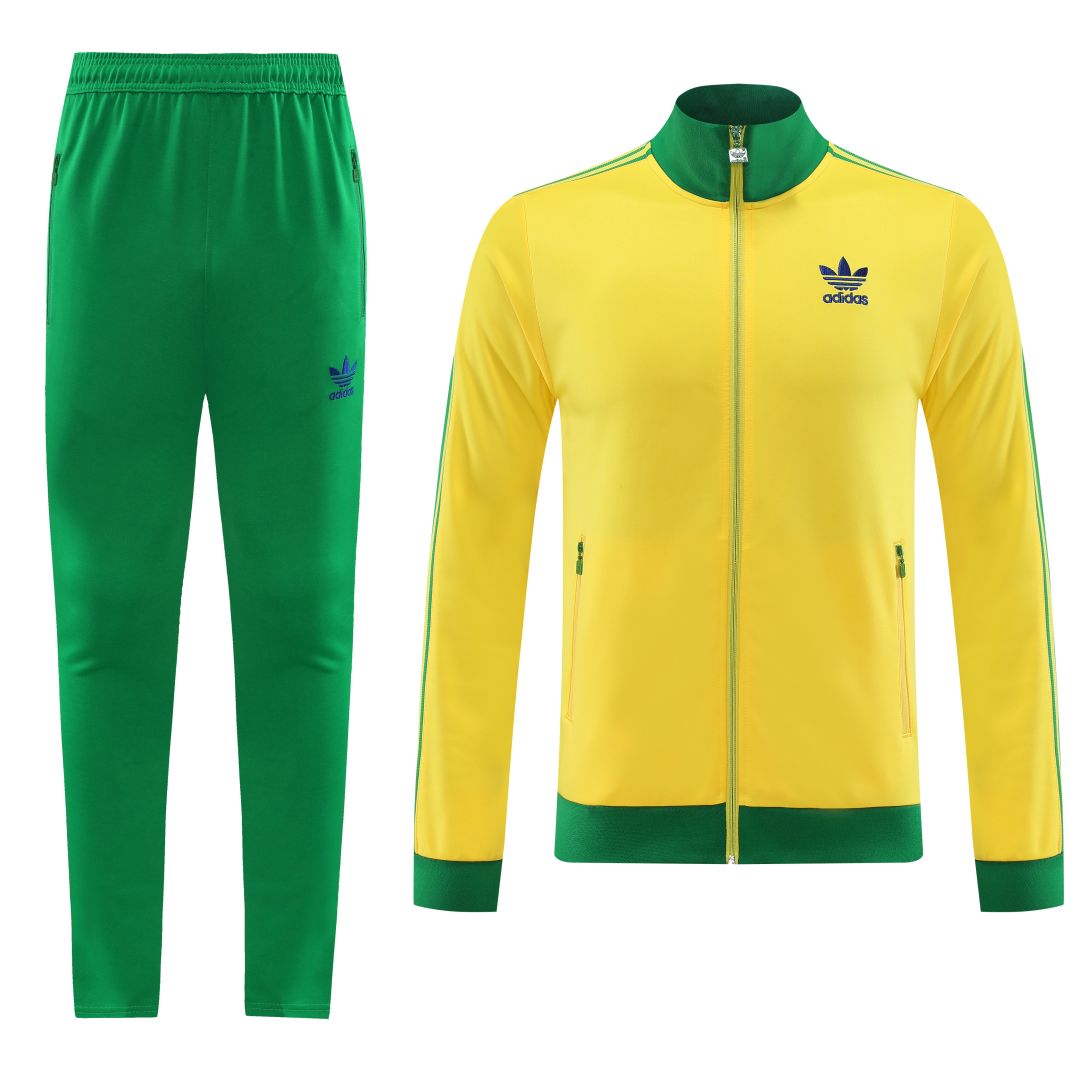 Custom Team Uniform/Custom Training Kit/Customize Training Kit (Jacket+Pants) Yellow