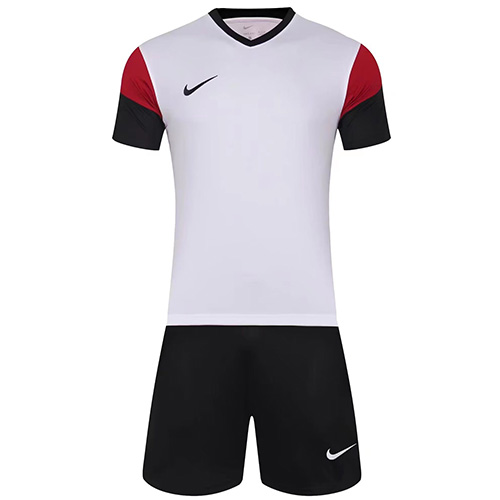 Custom Team Uniform/Nike Custom Uniform/NK-761 Customize Team Jersey Kit(Shirt+Short) White
