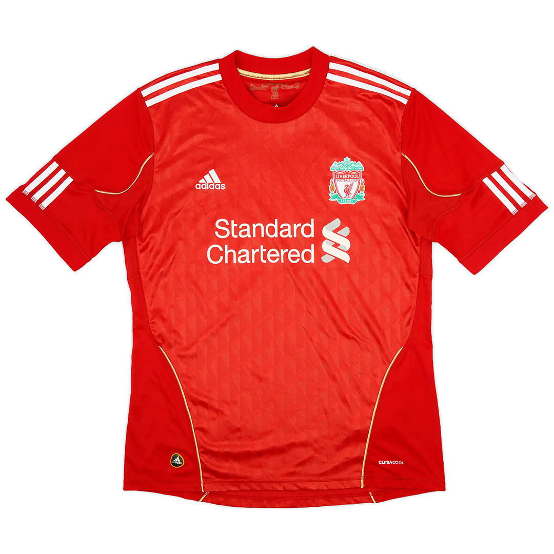 GERRARD #8 Liverpool Retro Jersey Home 2010/12