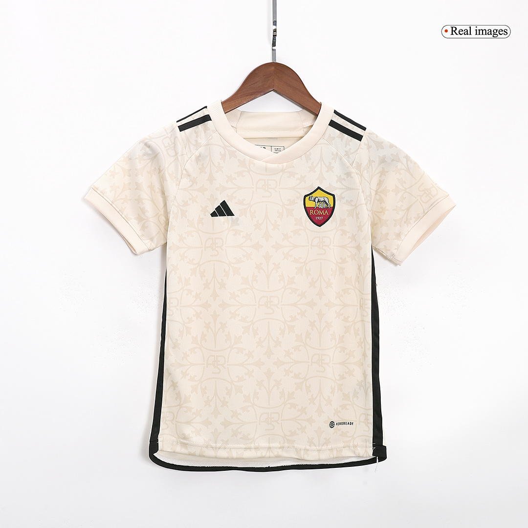 Kids Roma Away Kit(Jersey+Shorts) 2023/24