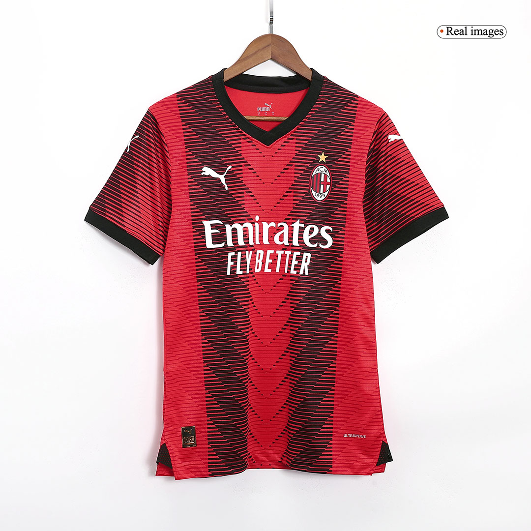 AC Milan Jersey Home Player Version 2023/24