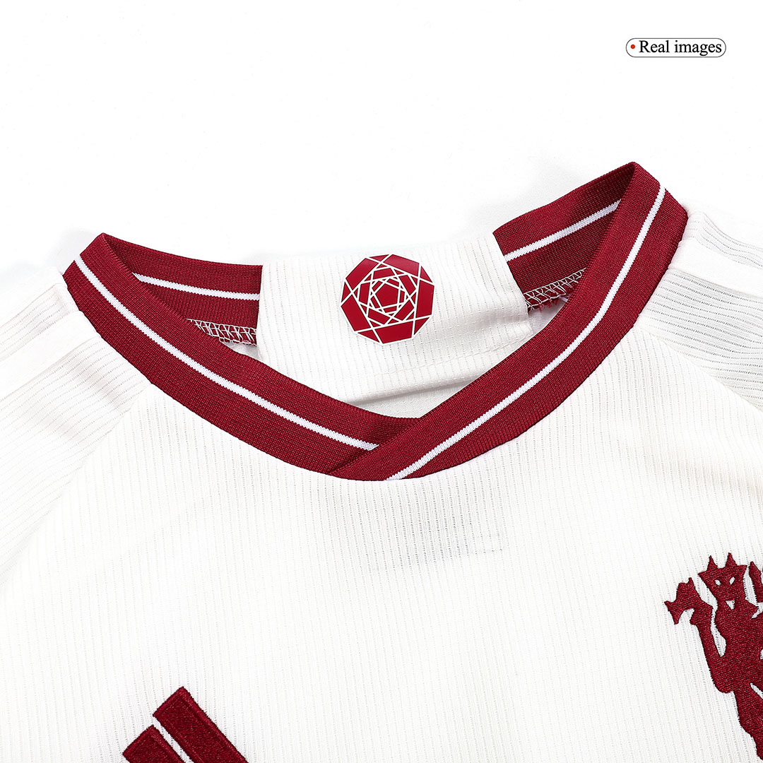 Kids Manchester United Third Away Jersey Kit 2023/24