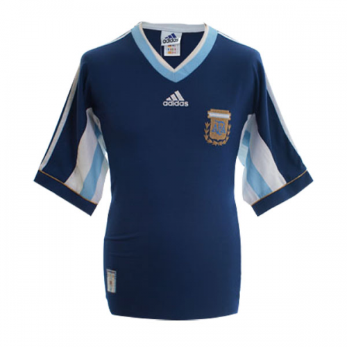Argentina Retro Jersey Away World Cup 1998