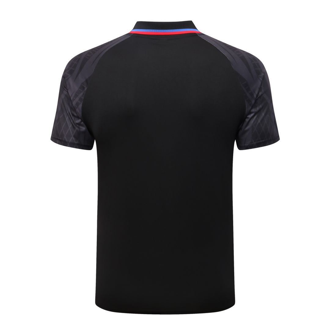 PSG x Jordan Core Polo Shirt Black 2023