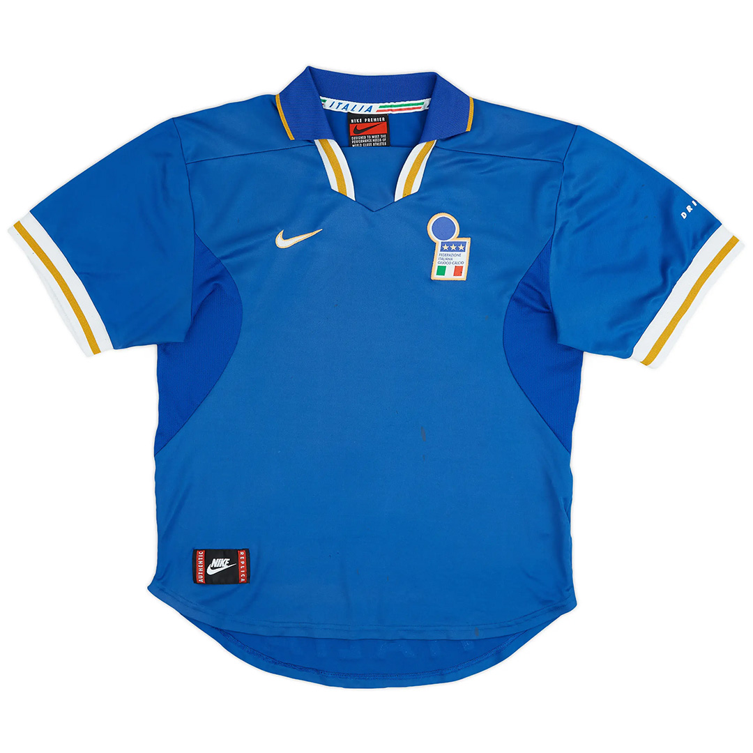 Italy Retro Jersey Home Euro Cup 1996
