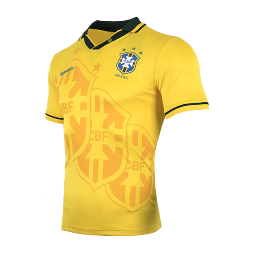 Brazil Retro Jersey Home World Cup 1994