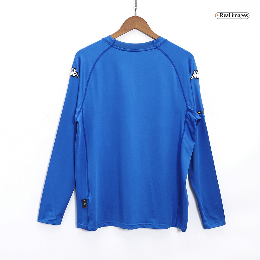 Italy Retro Home Long Sleeve Jersey 2000