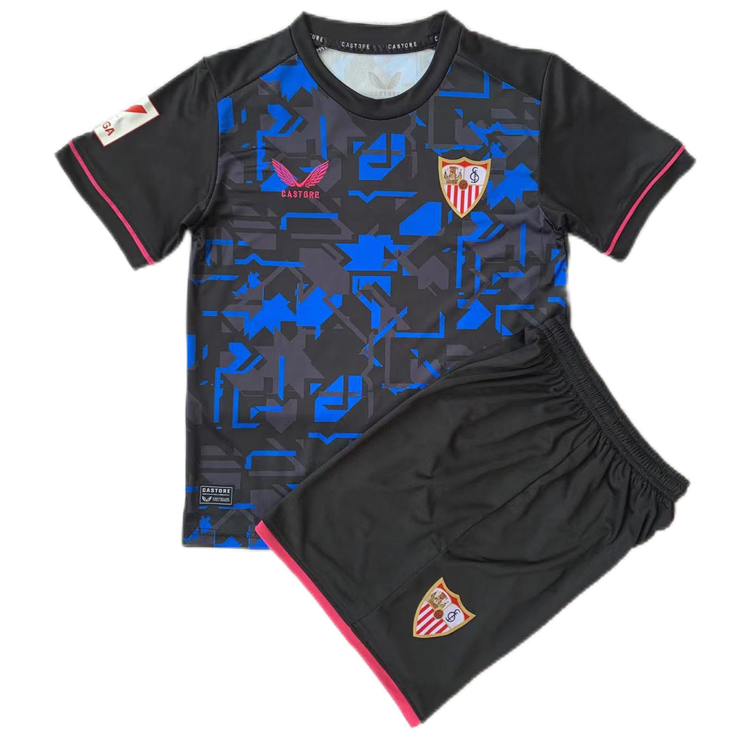 Kids Sevilla Third Kit Jersey+Short 2023/24