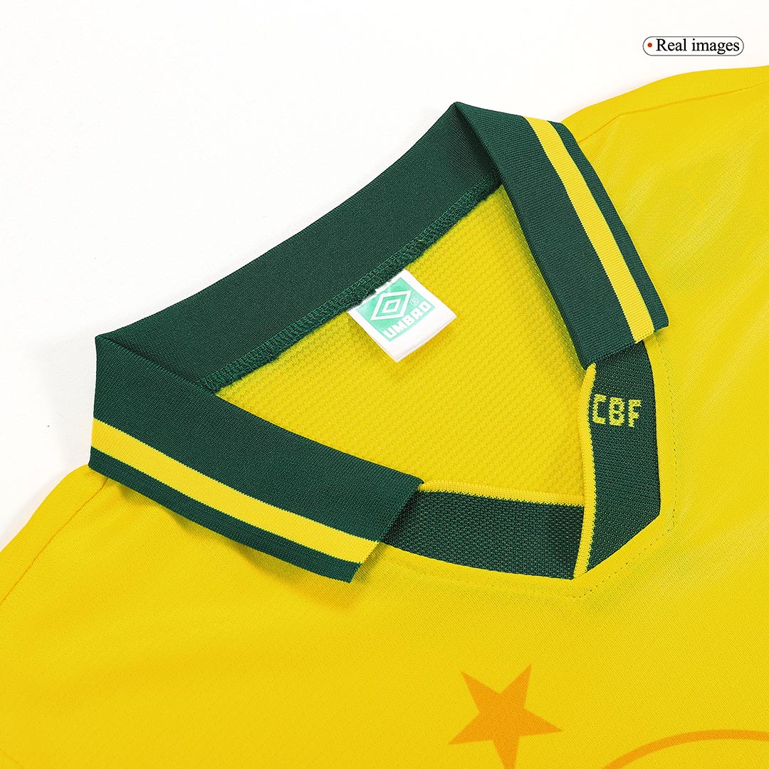 Brazil Retro Jersey Home World Cup 1994